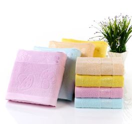 高陽廠家直銷32股純棉蘑菇浴巾 家居生活優選，支持定制Logo刺繡